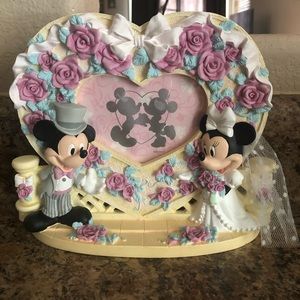 Minnie and Mickey, Disney wedding frame.